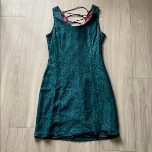 Lacy mini dress
